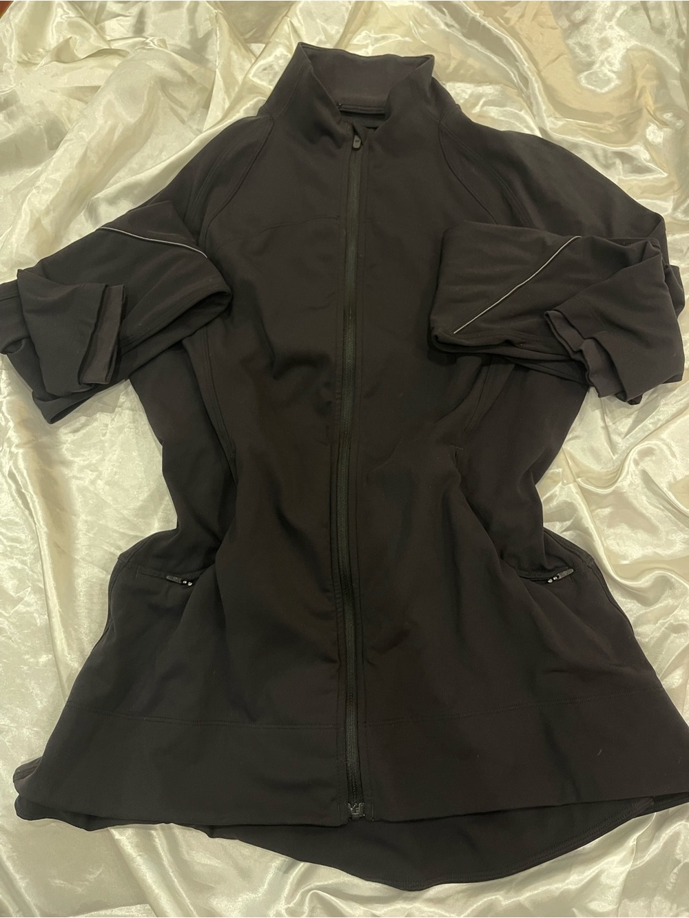 lululemon athletica Black Full-Zip Utility Jacket